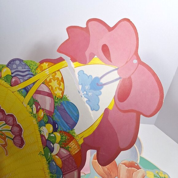 Easter Vintage 20" Die Cut Cardboard Wall Decorations Eureka American Greetings - Picture 5 of 12